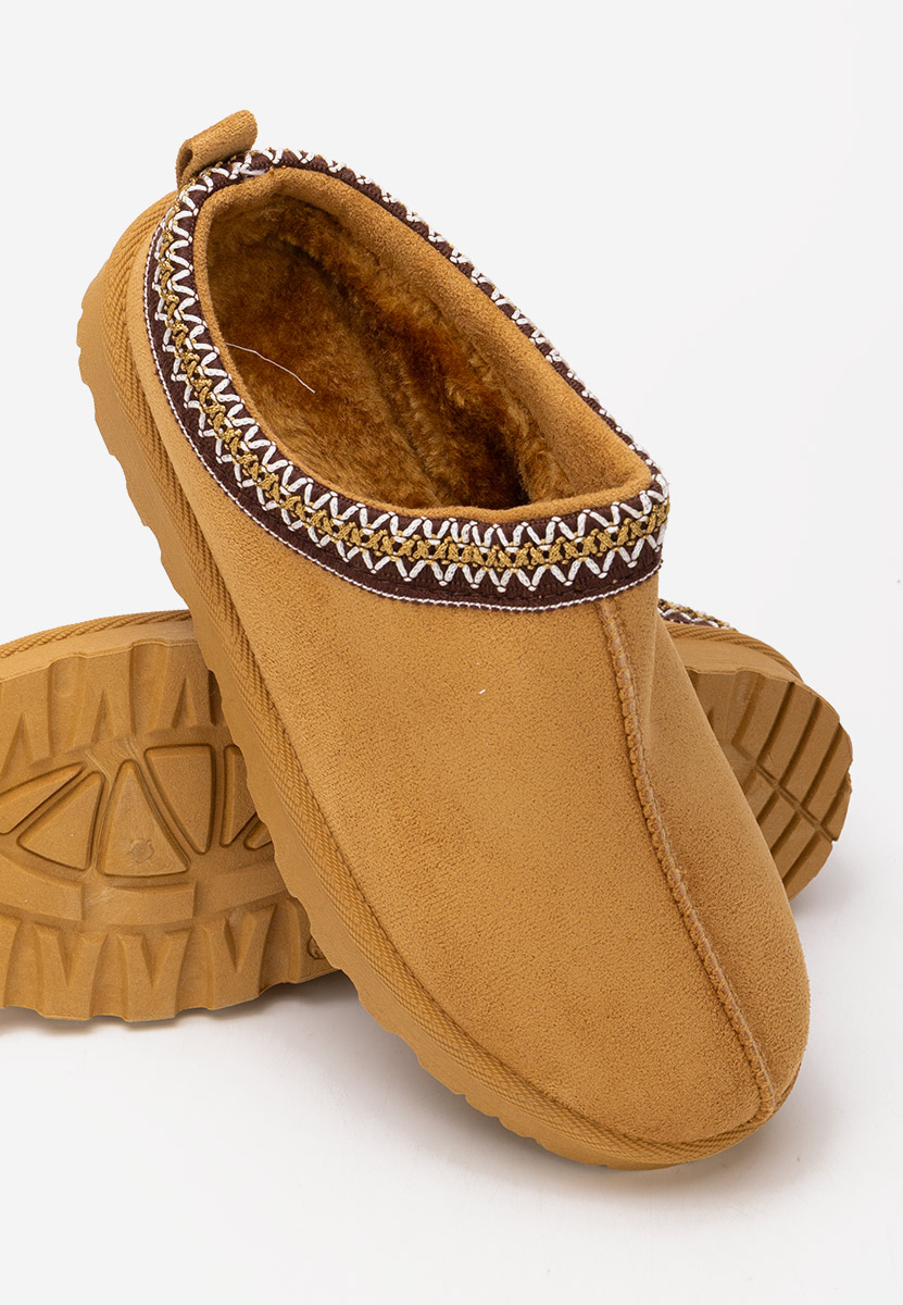 Camelové dámské dřeváky Airene