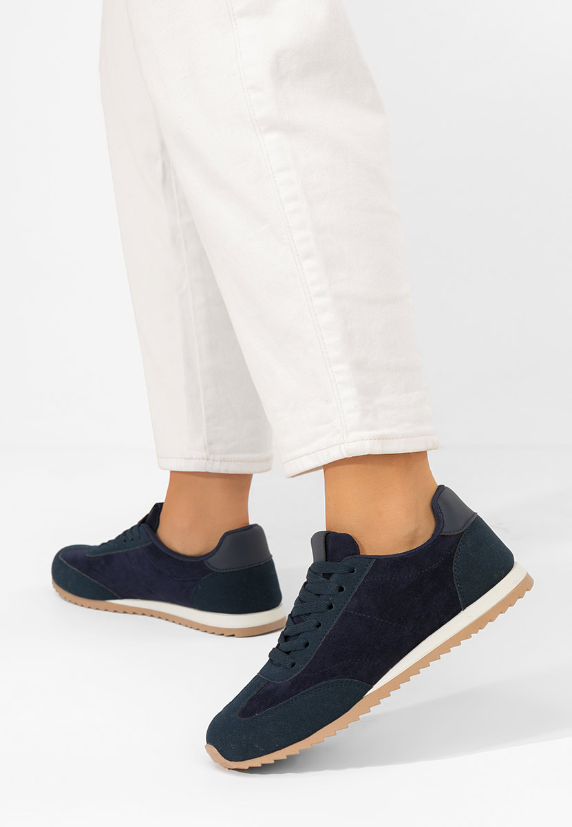 Tmavě modré dámské tenisky Crinea