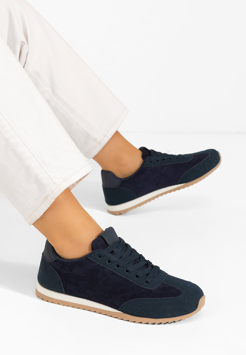 Tmavě modré dámské tenisky Crinea