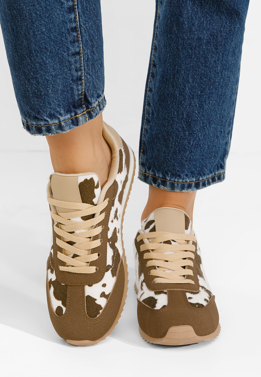 Animal print dámské tenisky Crinea