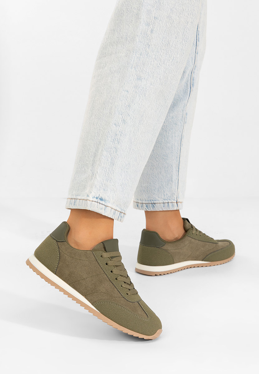 Zelené dámské tenisky Crinea