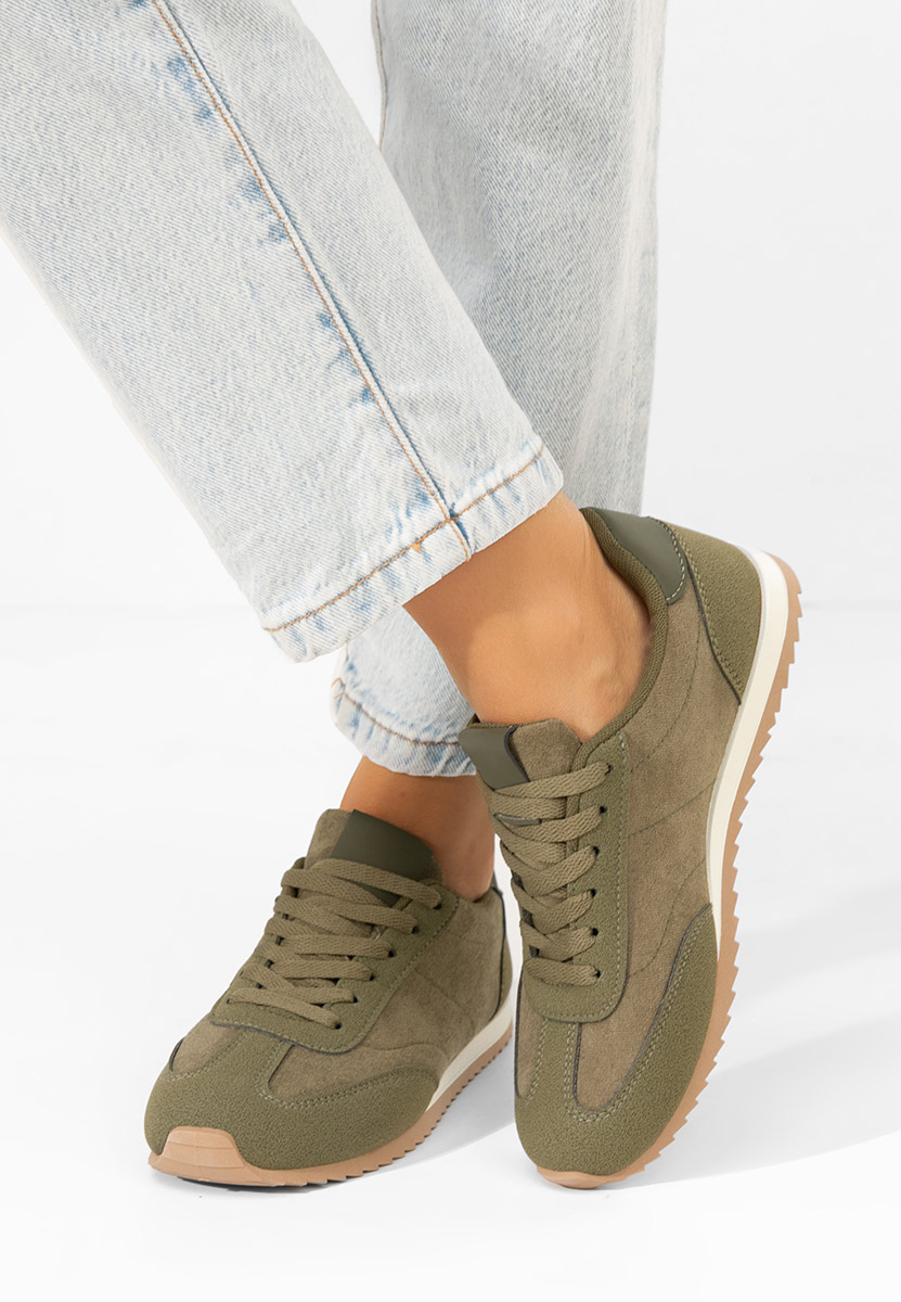 Zelené dámské tenisky Crinea