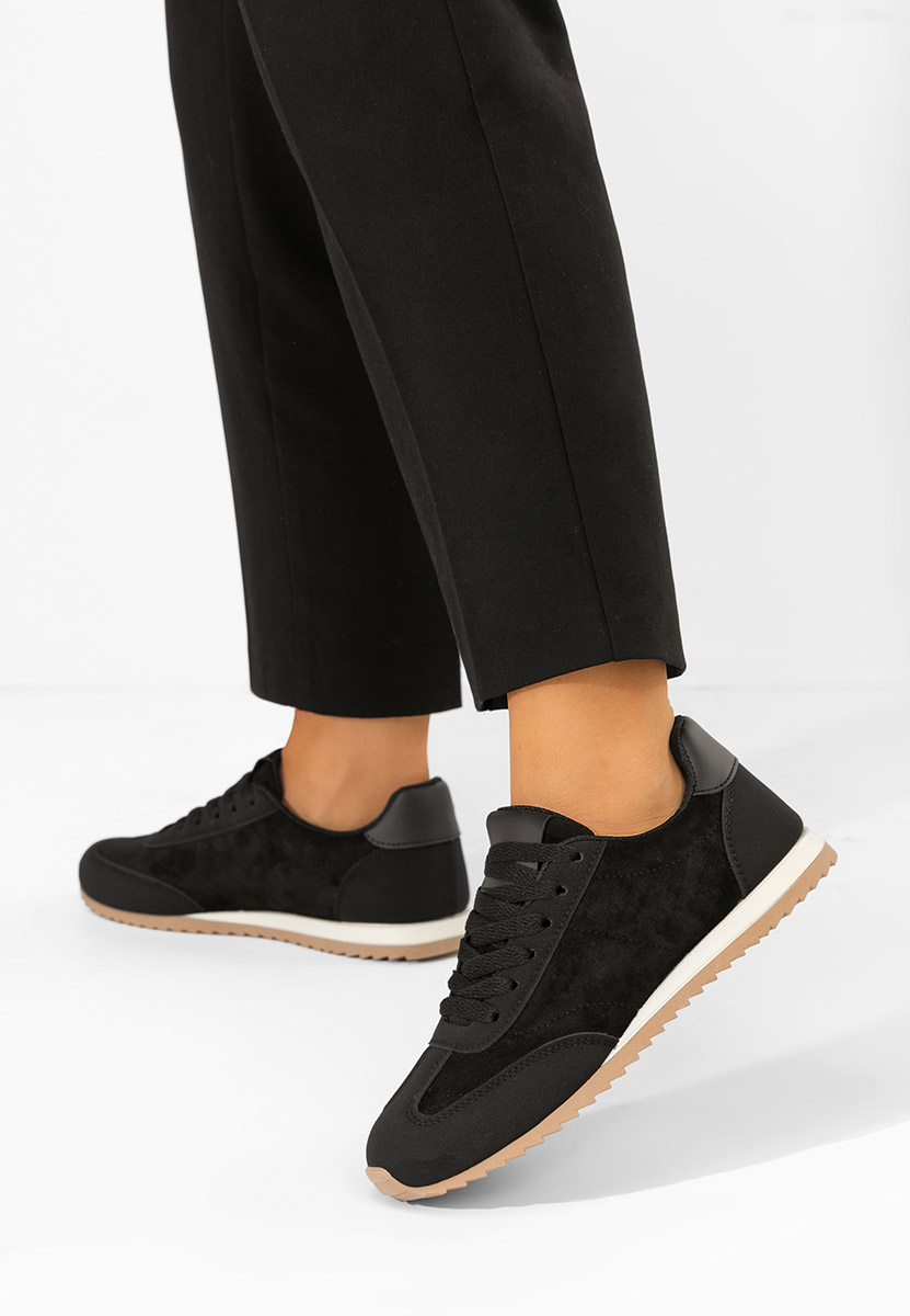 Černé dámské tenisky Crinea