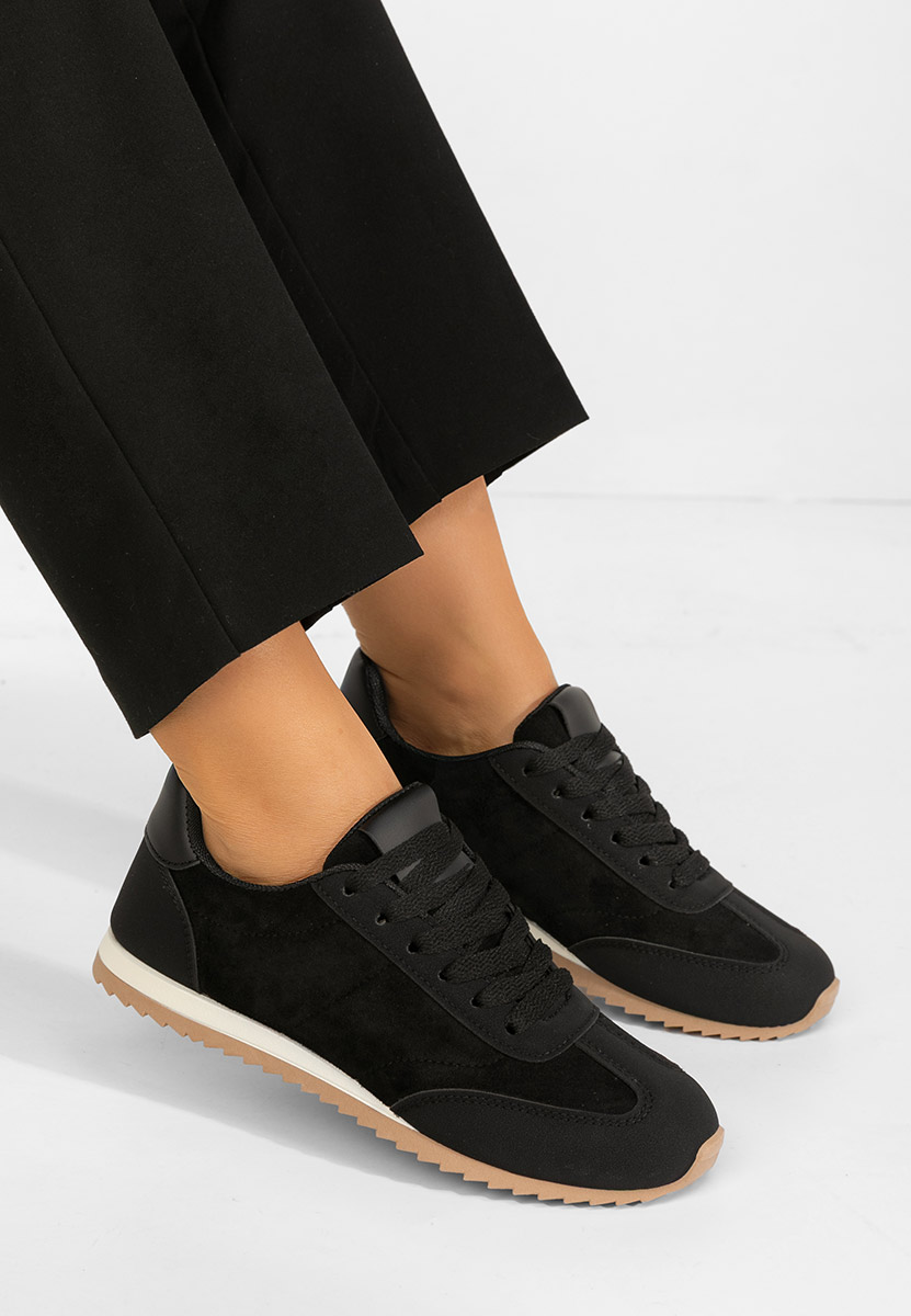 Černé dámské tenisky Crinea