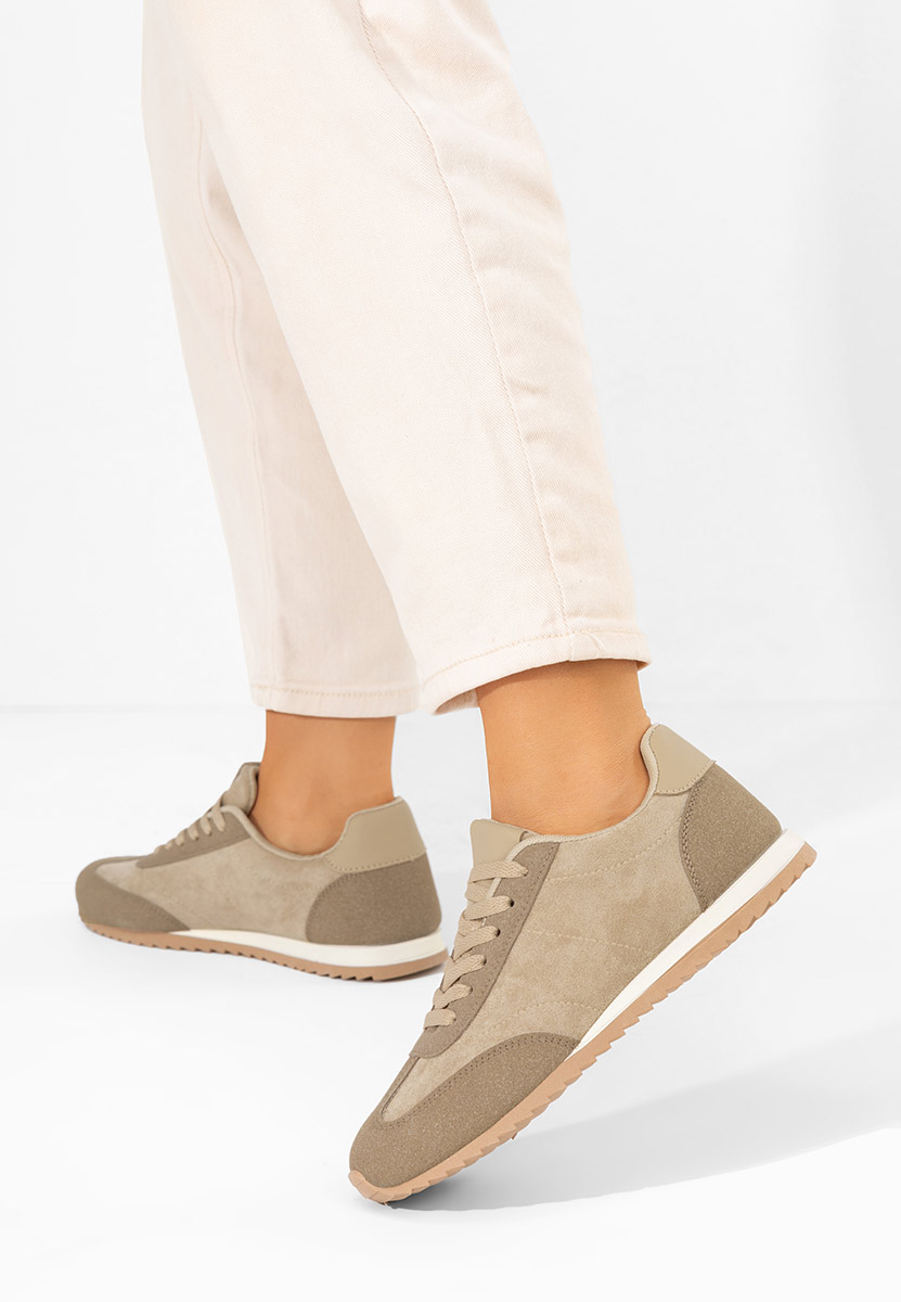 Khaki dámské tenisky Crinea