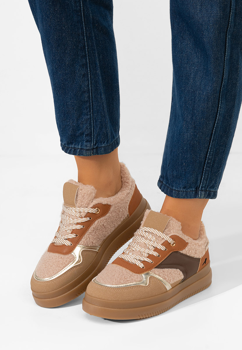 Khaki dámské tenisky Maisie