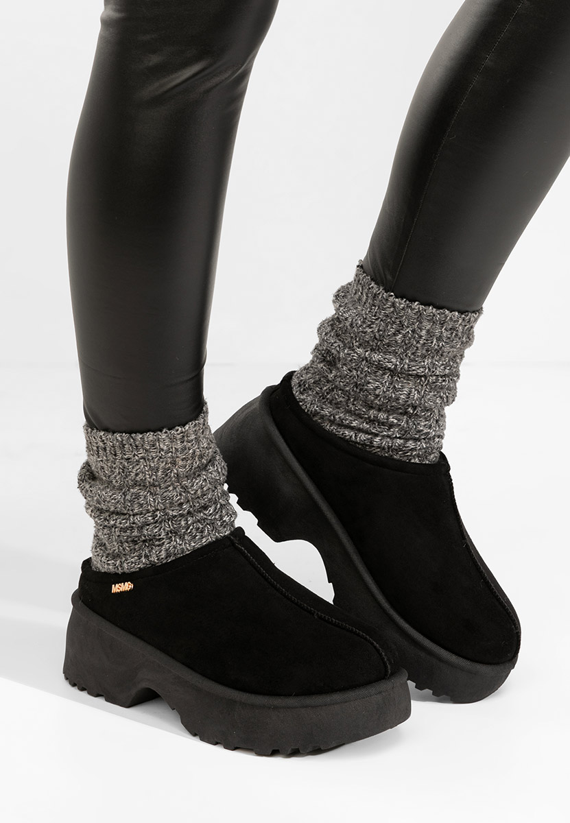 Černé dámské dřeváky Veyra