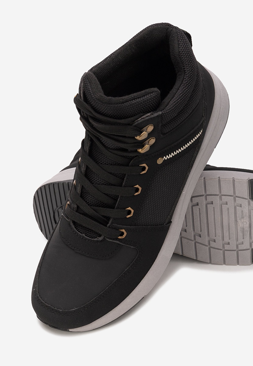 Černé pánské kotníkové boty Tavric