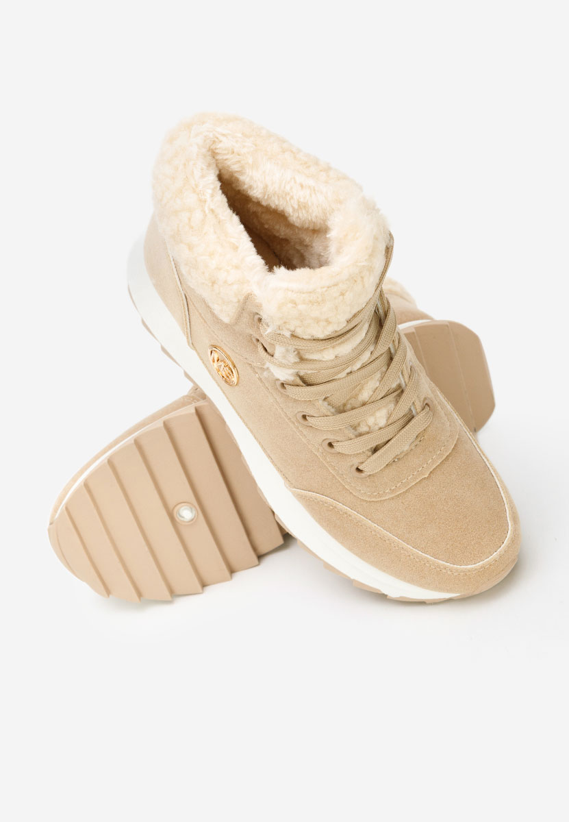 Khaki zimní tenisky dámské Avilma V3