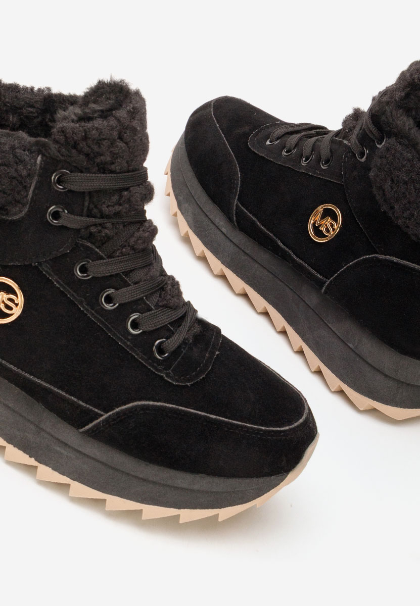 Černé zimní tenisky dámské Avilma V3