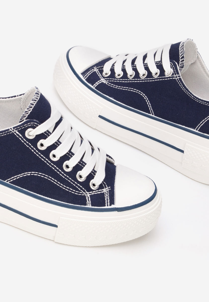 Modré tenisky na platformě Antio