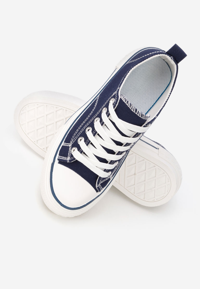 Modré tenisky na platformě Antio