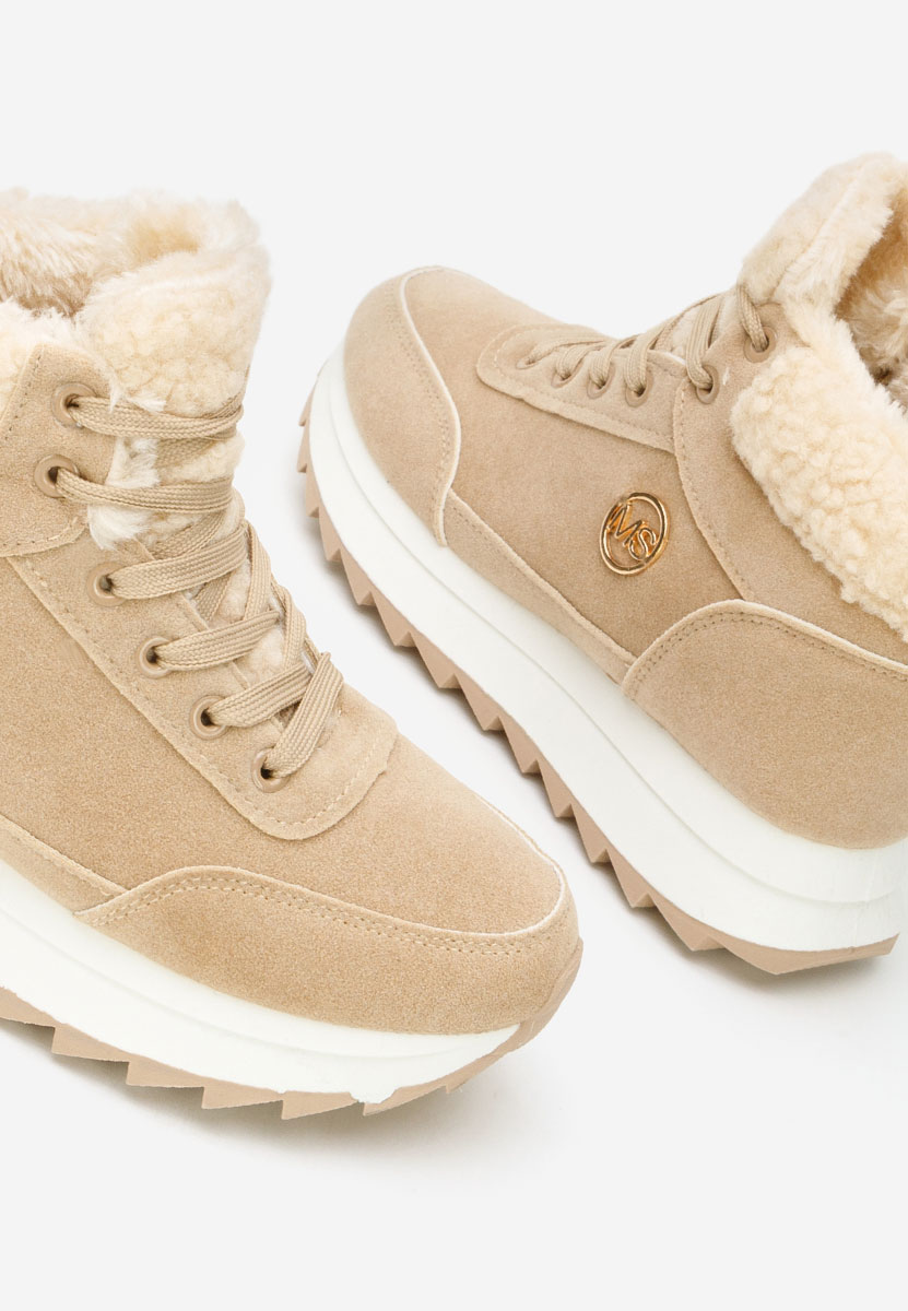 Khaki zimní tenisky dámské Avilma V3