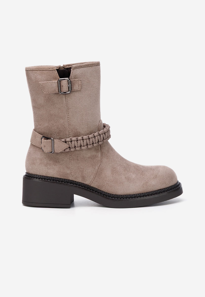 Šedé dámské kotníková obuv Sikada