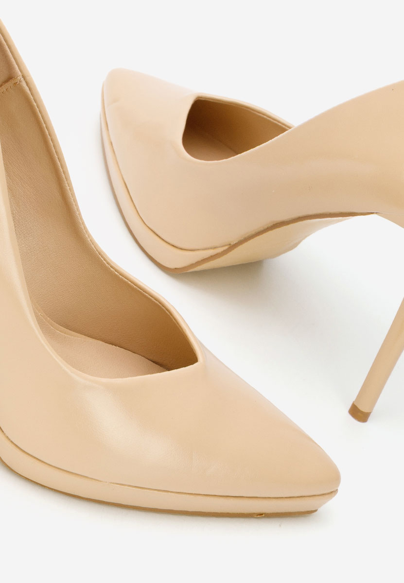 Béžové lodičky do špičky Reneia Béžové lodičky do špičky Reneia