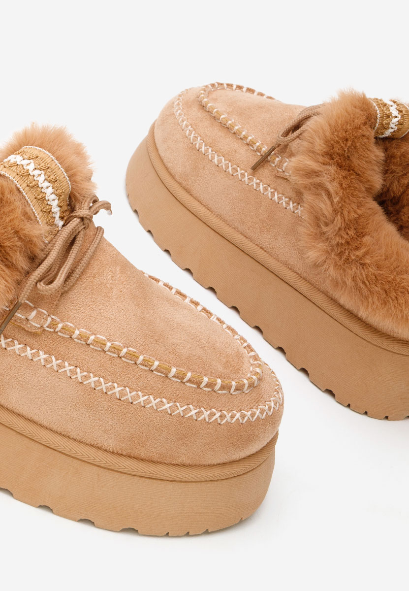 Khaki dámské dřeváky Novelia