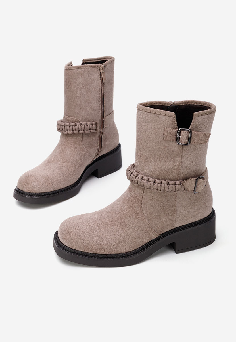 Šedé dámské kotníková obuv Sikada