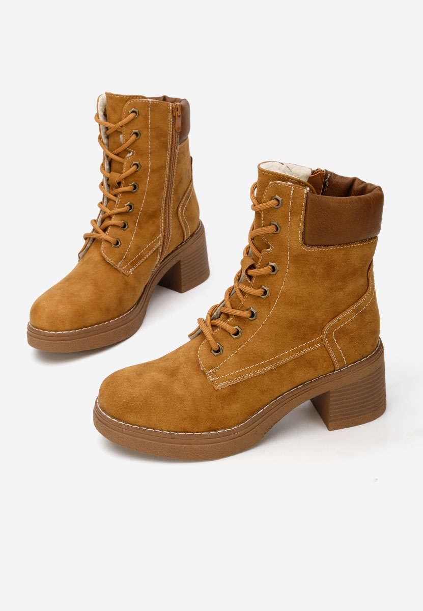 Camelové kotníková obuv Celoria