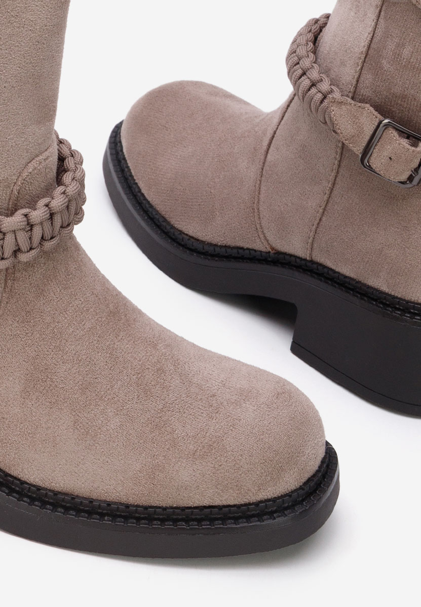 Šedé dámské kotníková obuv Sikada