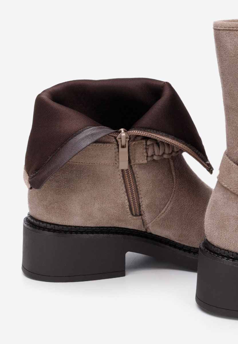 Šedé dámské kotníková obuv Sikada