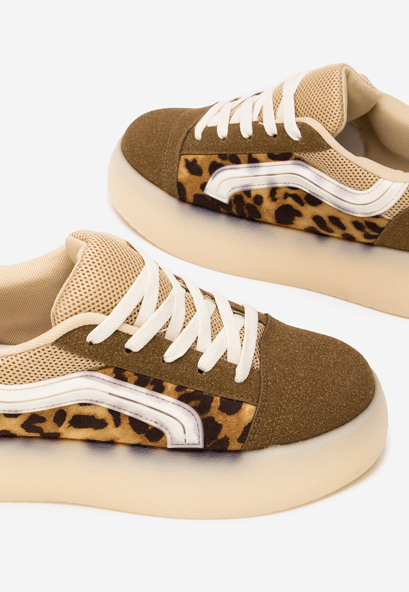 Animal print dámské tenisky Davira