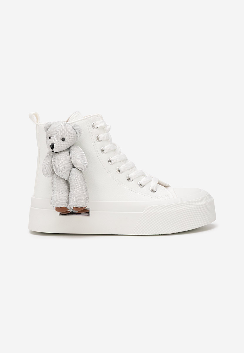 Bílé kotníkové tenisky Alisea