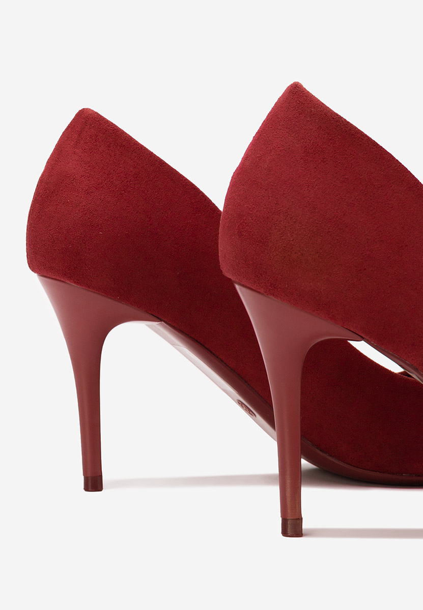 Bordové lodičky do špičky Zavira Bordové lodičky do špičky Zavira