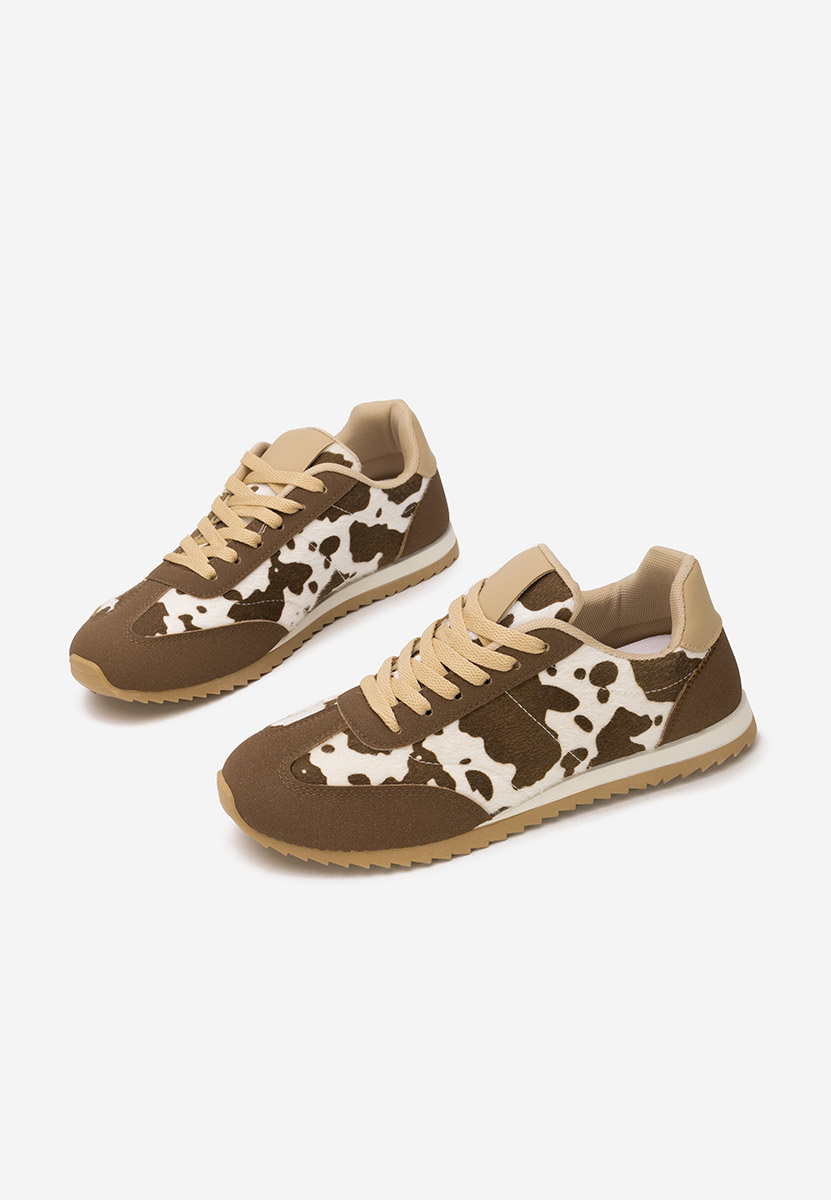 Animal print dámské tenisky Crinea