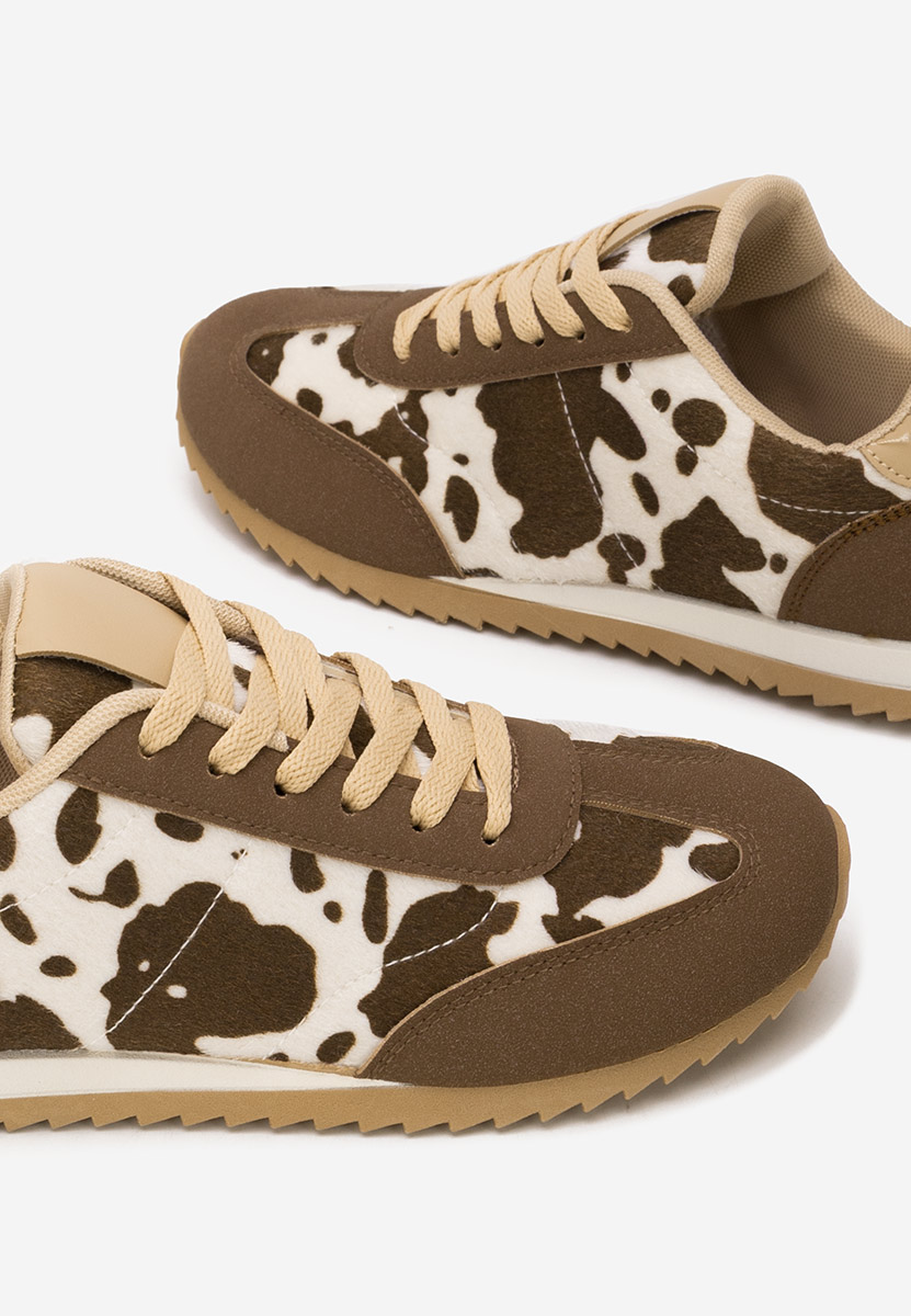 Animal print dámské tenisky Crinea