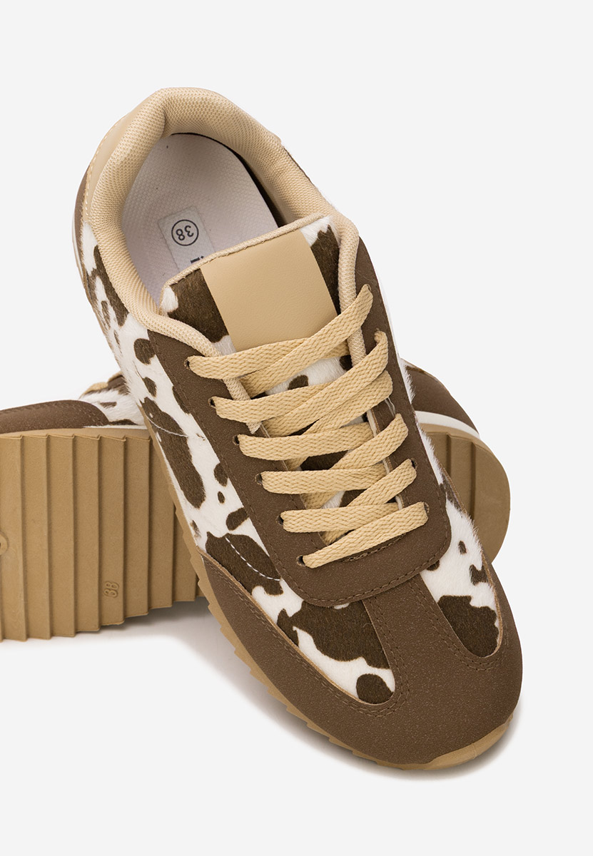 Animal print dámské tenisky Crinea