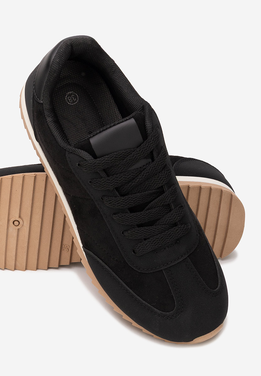 Černé dámské tenisky Crinea