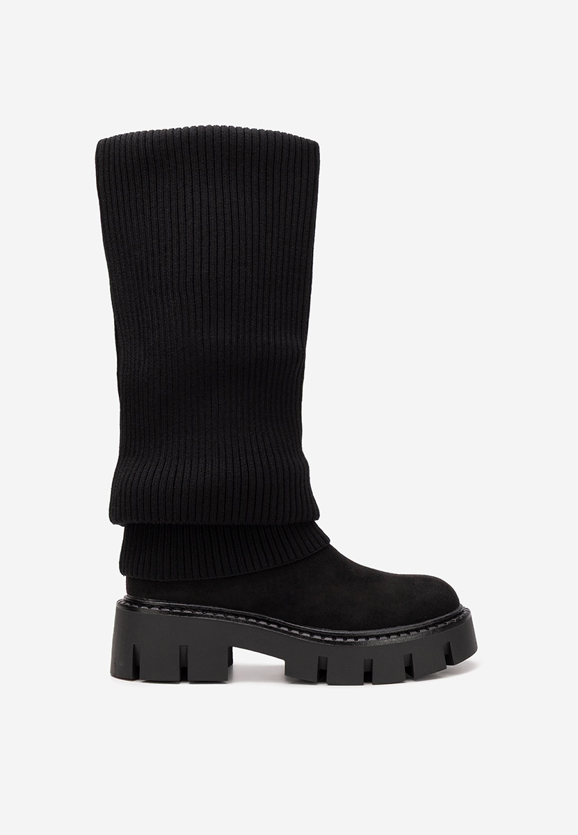 Černé dámské kozačky Michelina