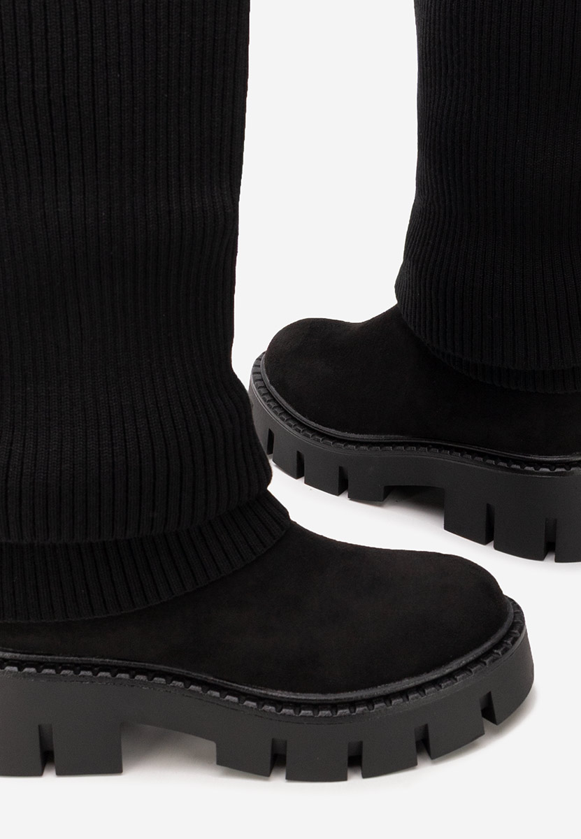 Černé dámské kozačky Michelina