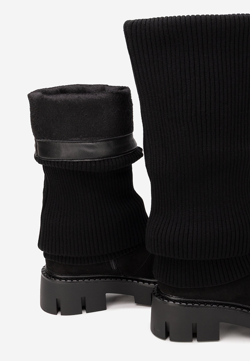 Černé dámské kozačky Michelina