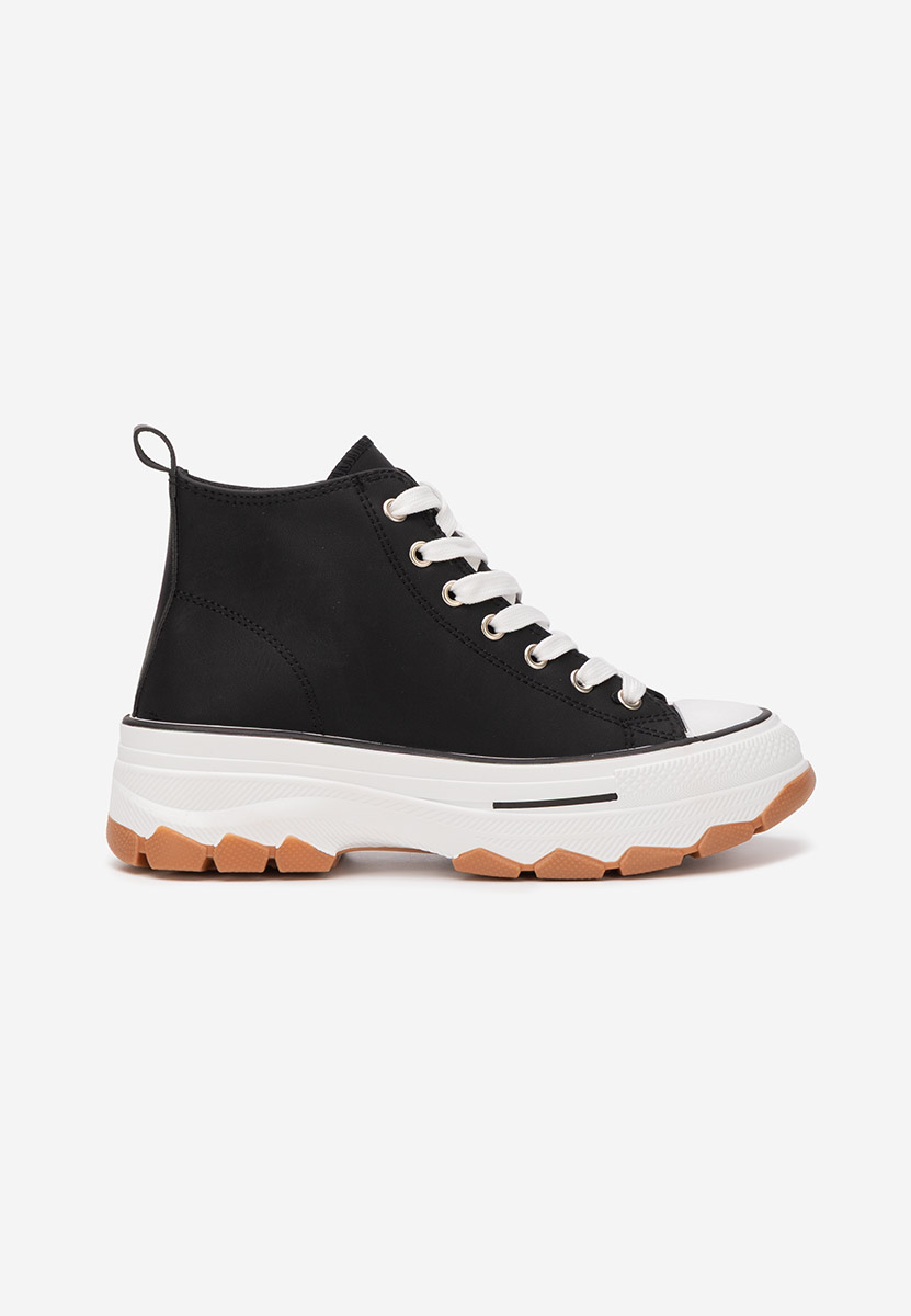 Černé tenisky na platformě Raviana V5