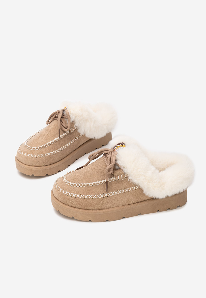 Khaki dámské dřeváky Leainia V2