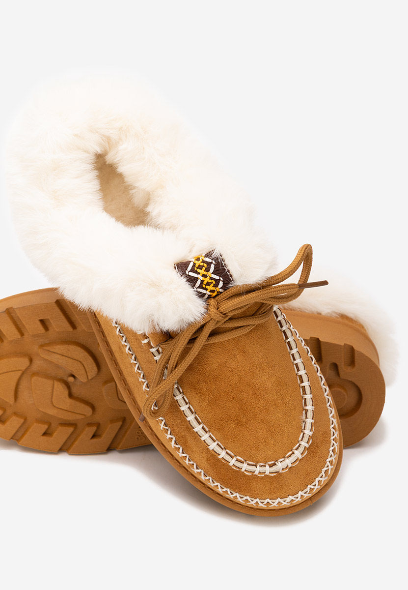 Camelové dámské dřeváky Leainia V2