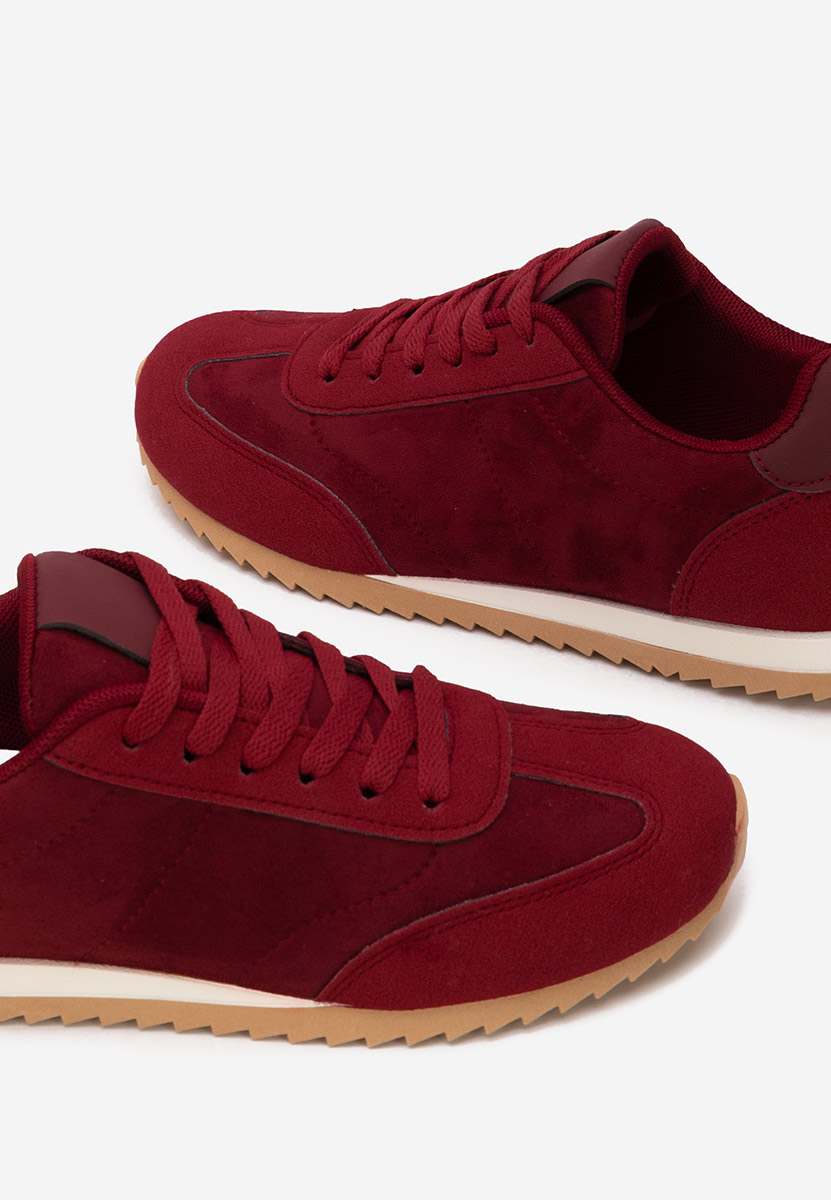 Bordové dámské tenisky Crinea