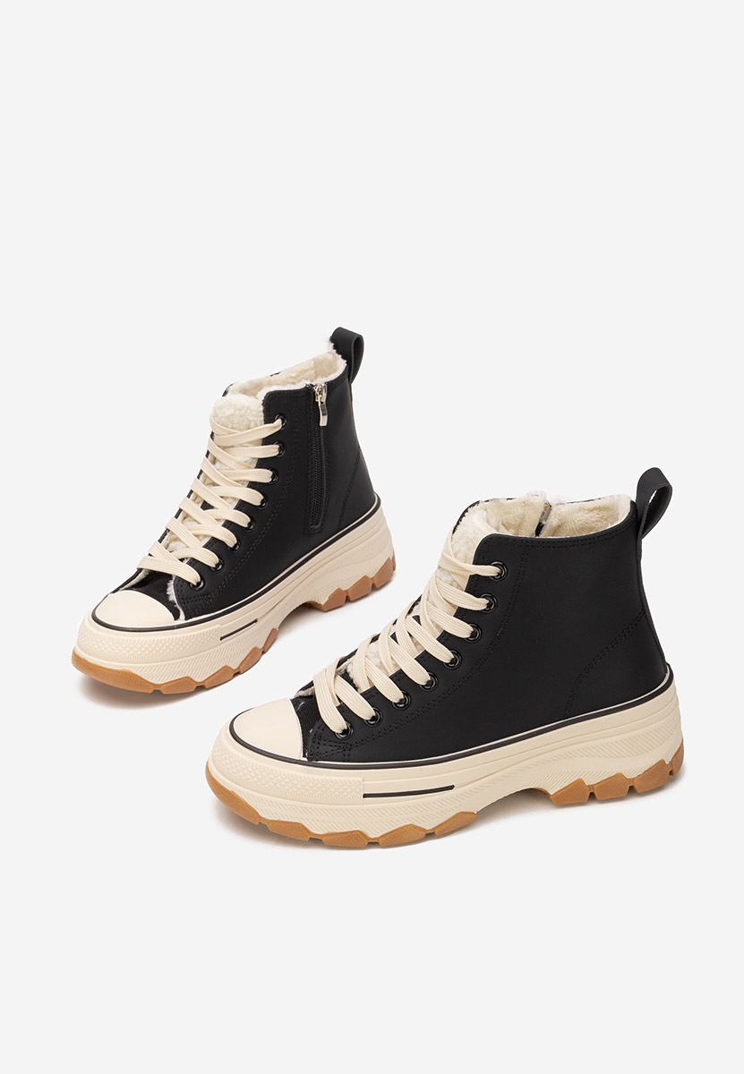 Černé kotníkové tenisky Raviana V7