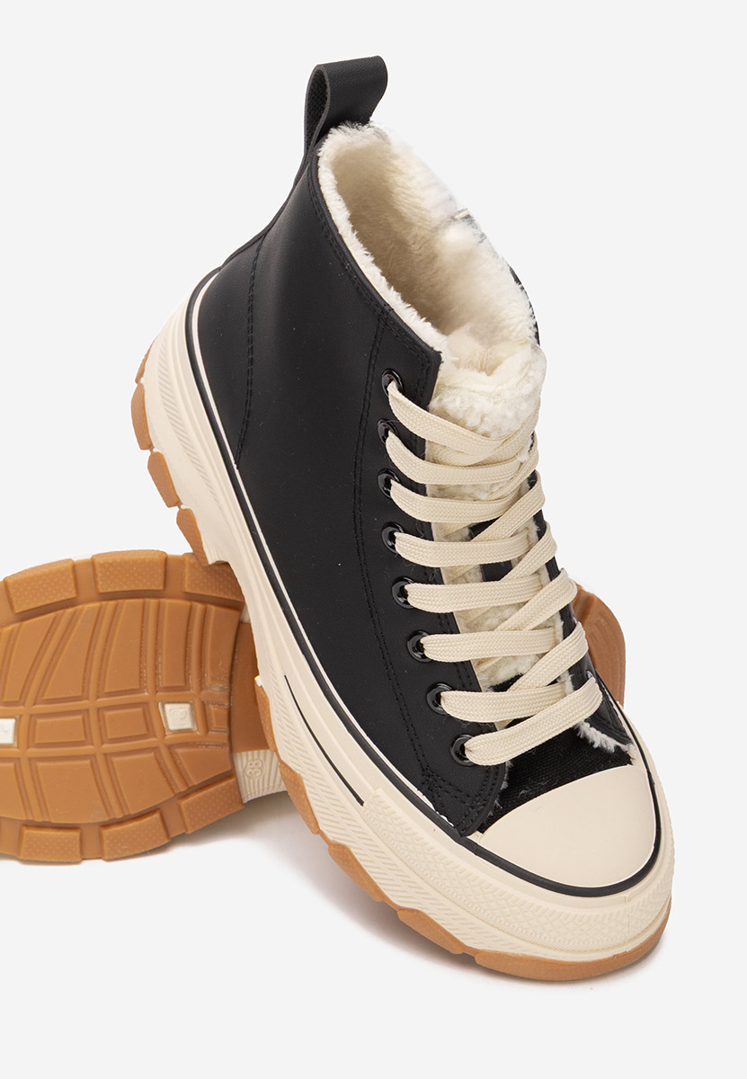 Černé kotníkové tenisky Raviana V7