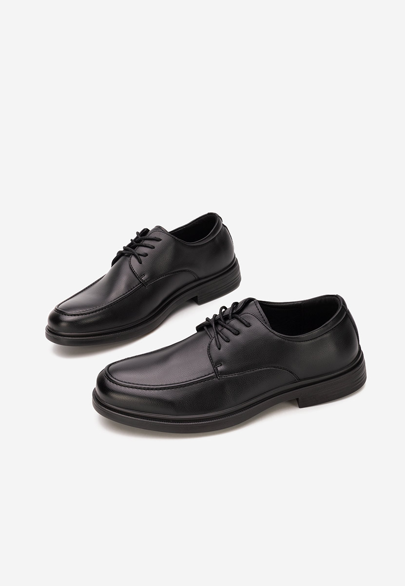 Černé pánské polobotky Conard