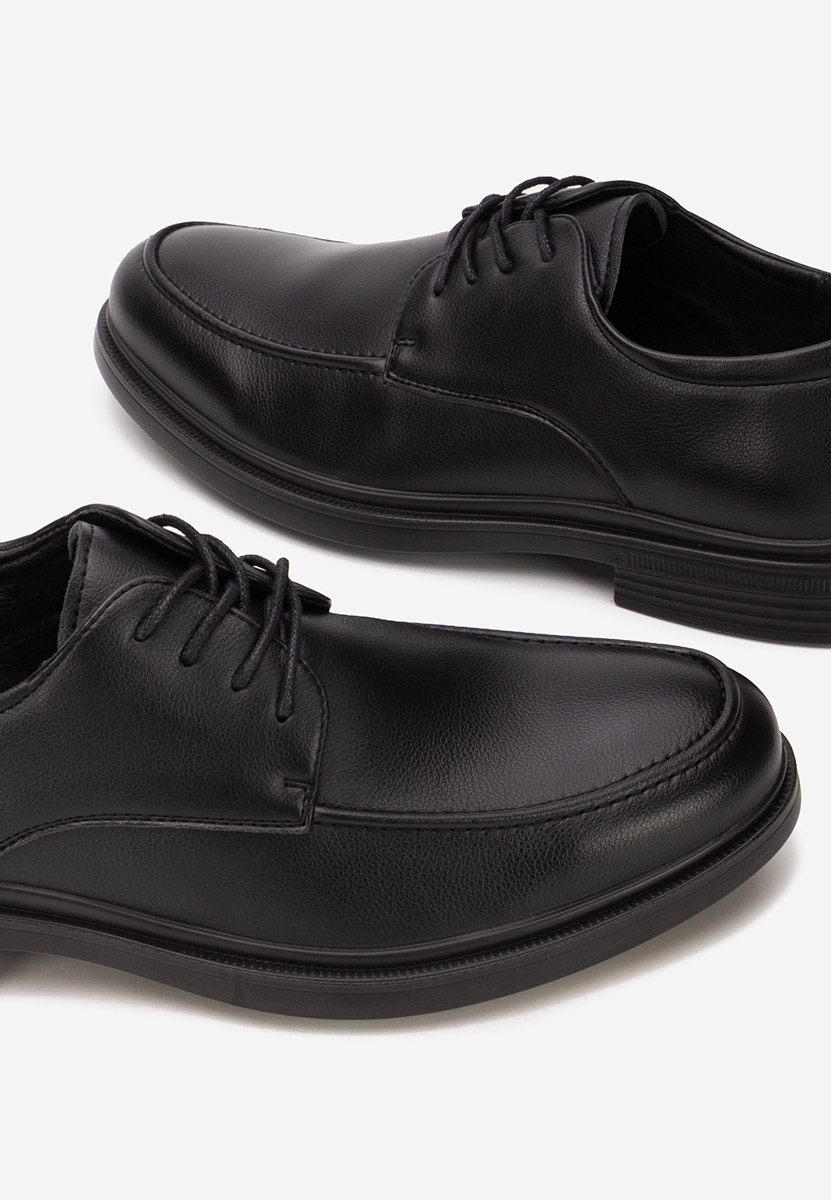 Černé pánské polobotky Conard