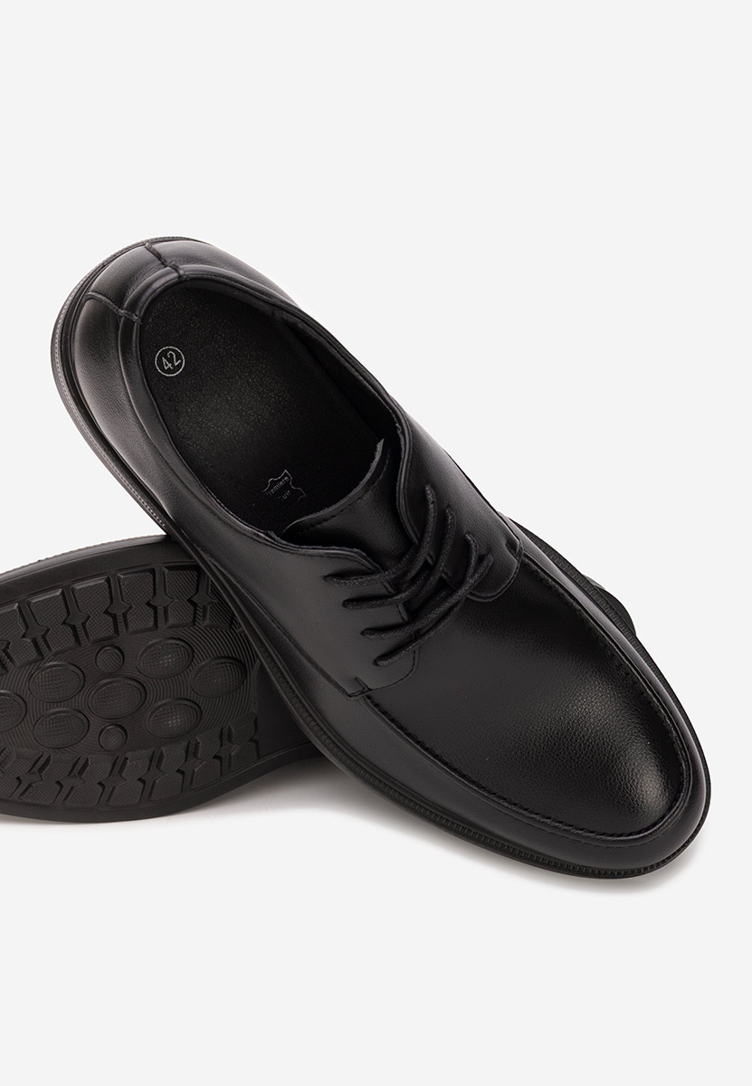 Černé pánské polobotky Conard