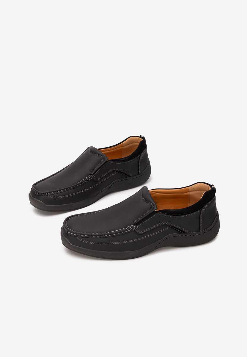 Černé pánské polobotky Dovian