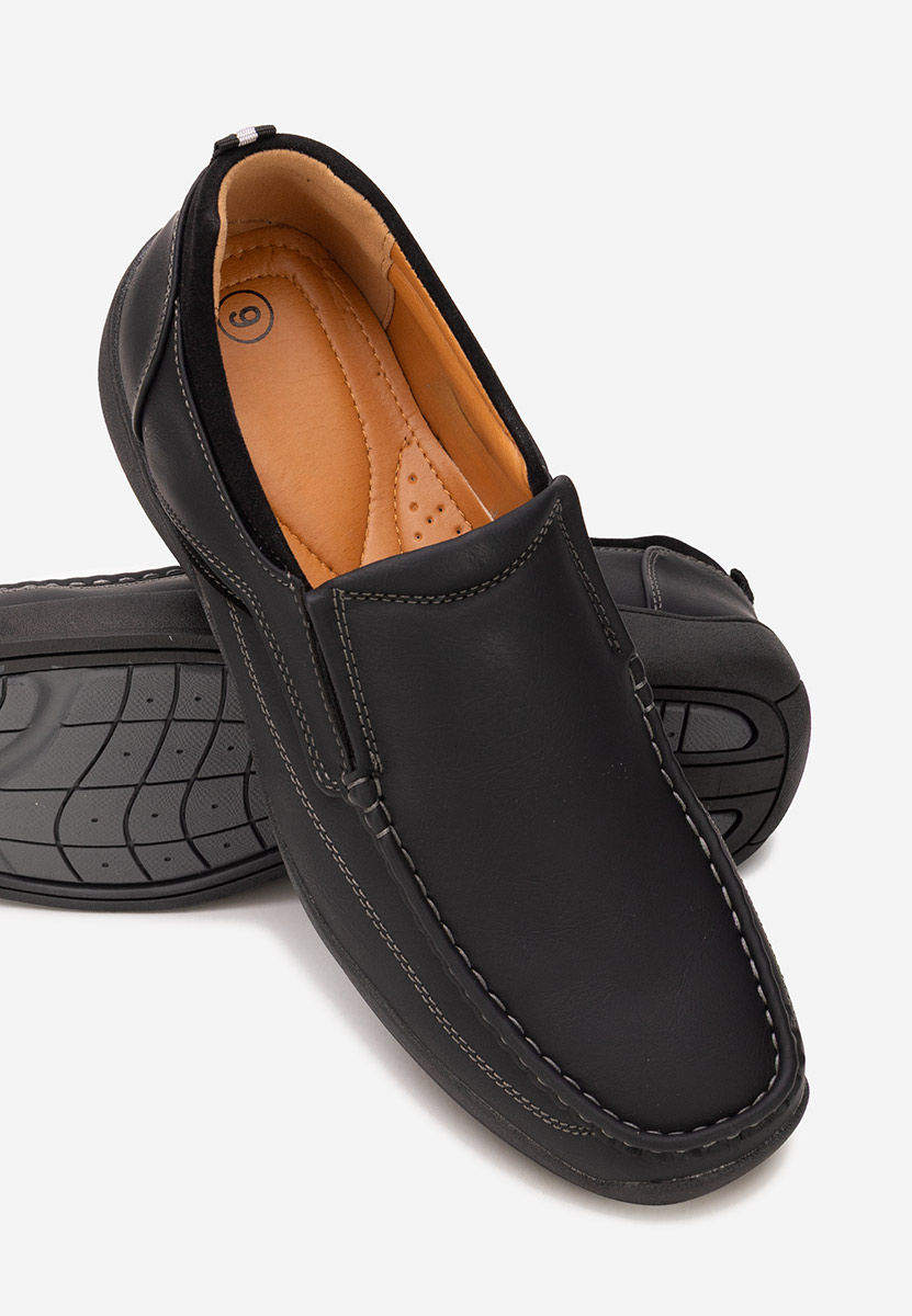 Černé pánské polobotky Dovian