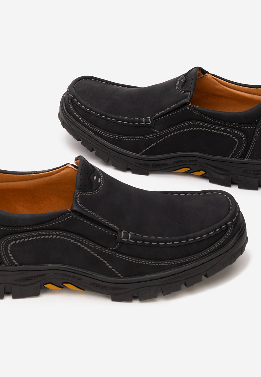 Černé pánské polobotky Tenaro