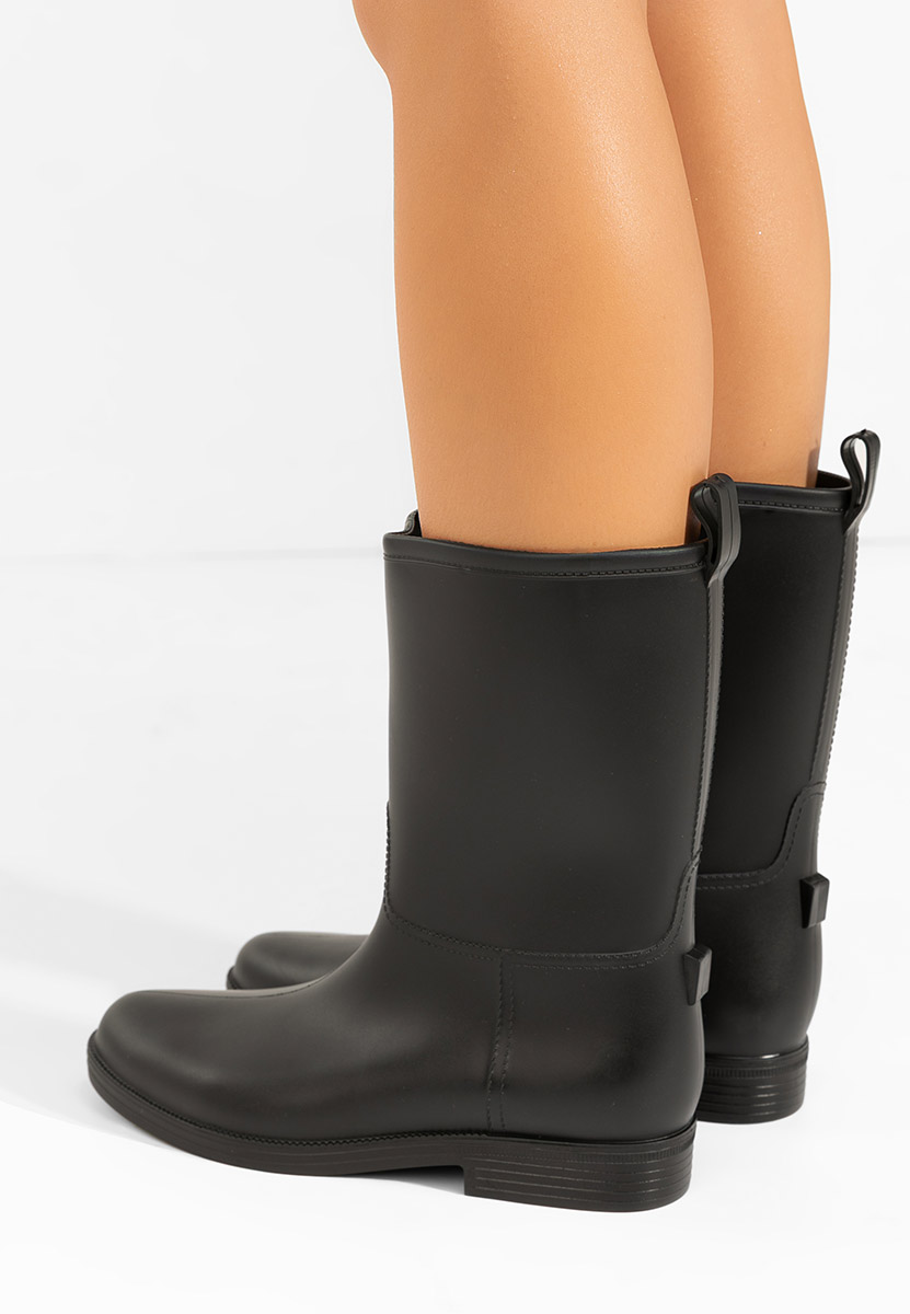 Černé dámske holínky Elisea