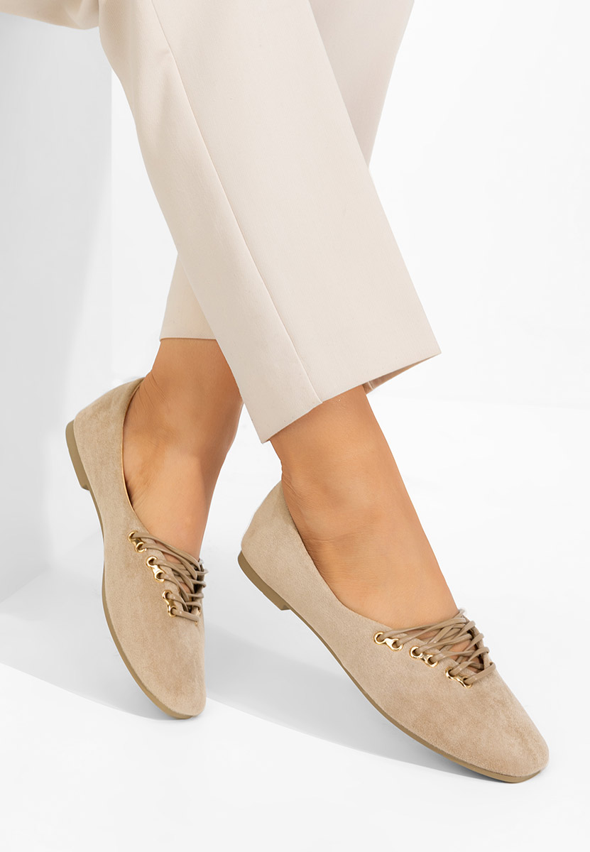 Khaki dámské baleríny Carela Khaki dámské baleríny Carela