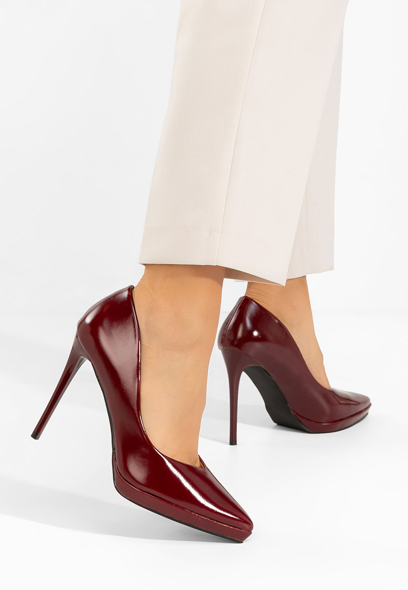 Bordové lodičky do špičky Reneia Bordové lodičky do špičky Reneia