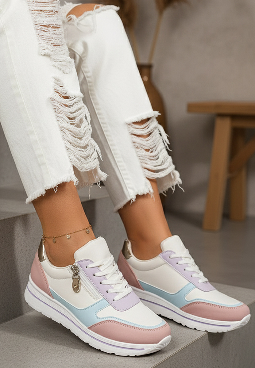 Viacfarebné dámské tenisky Positeia